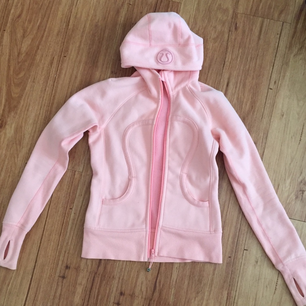 Lululemon Pink Zip-up Hoodie